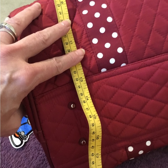 Brand New Adorable Red & White Dot Tote! - Picture 14 of 16